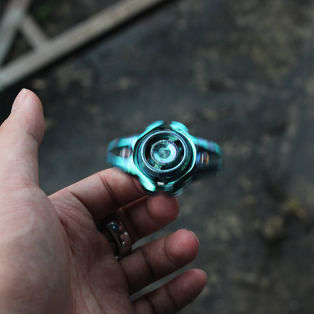 LONGBOW-TC4 titanium-fidget spinner