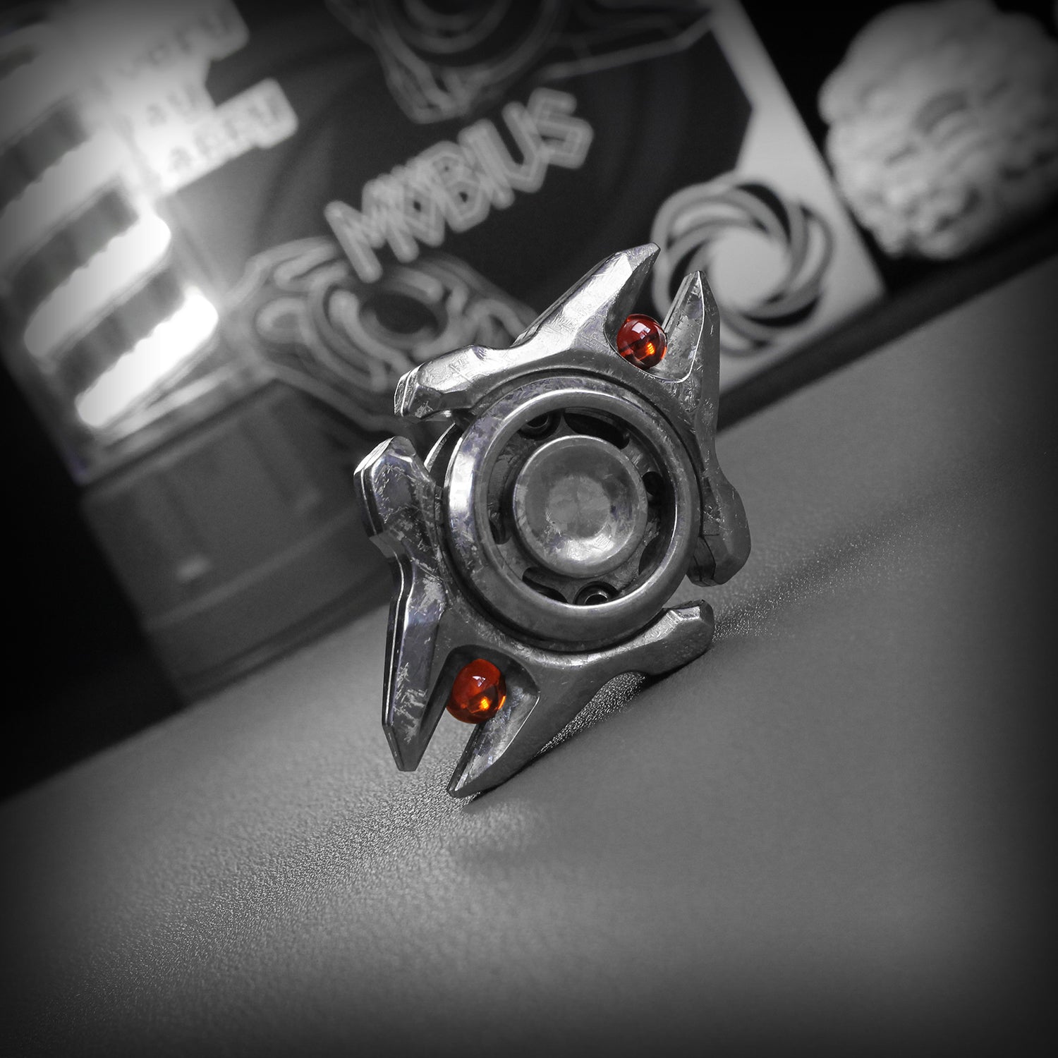 LONGBOW-TC4 titanium-fidget spinner
