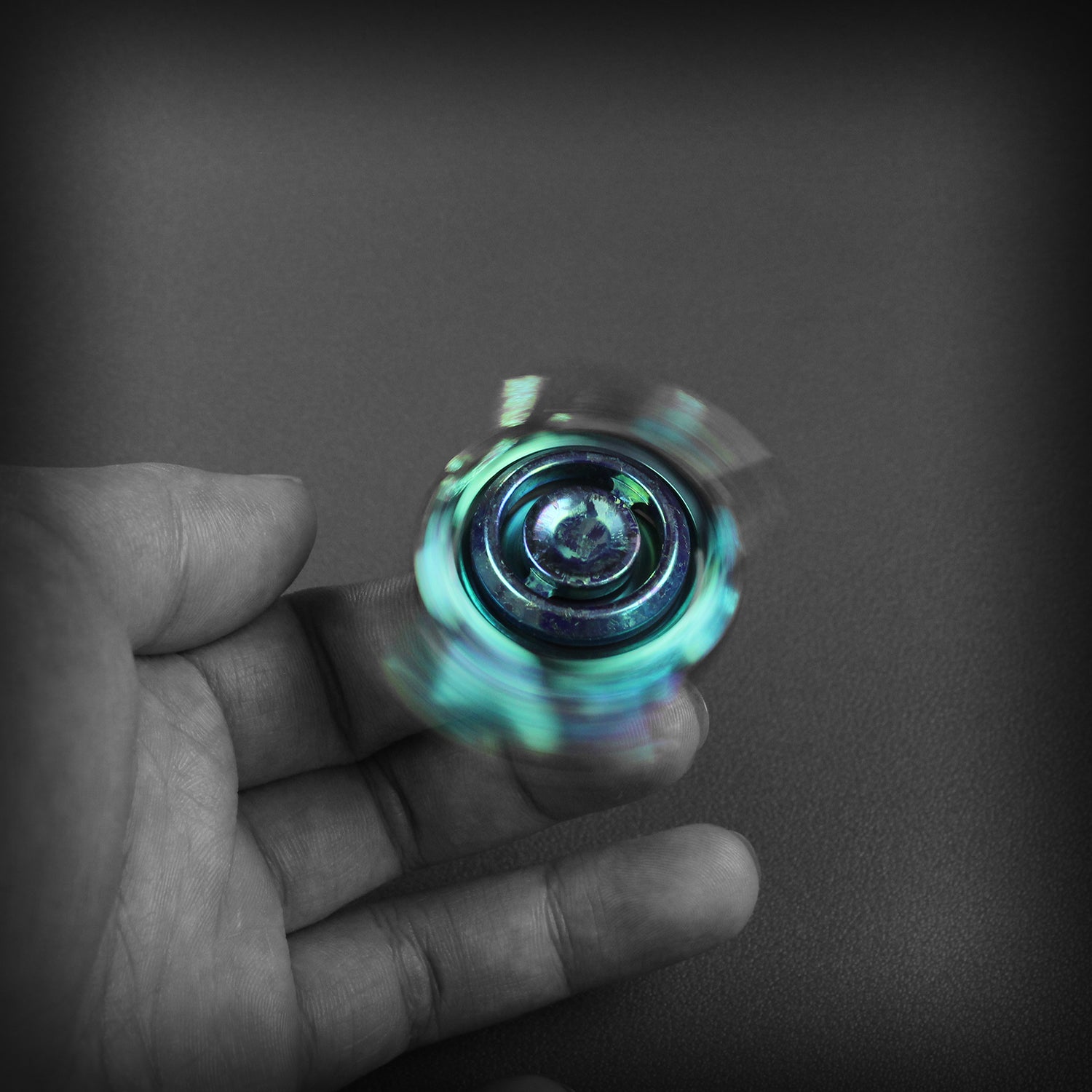 LONGBOW-TC4 titanium-fidget spinner